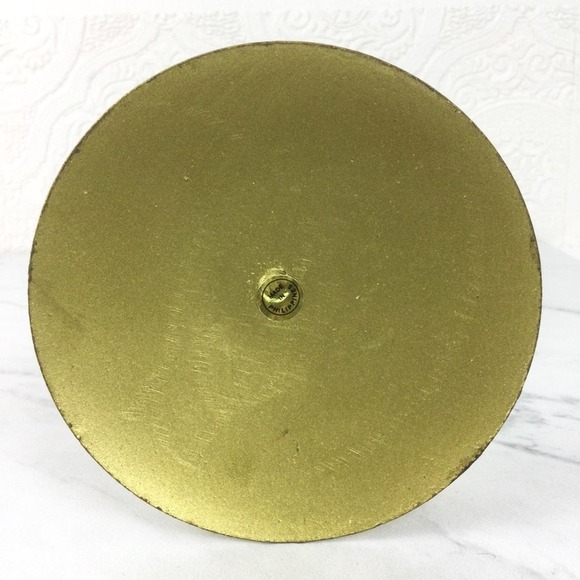 Vintage cherub gold tone metal taper candlestick holder Philippines - Picture 8 of 9